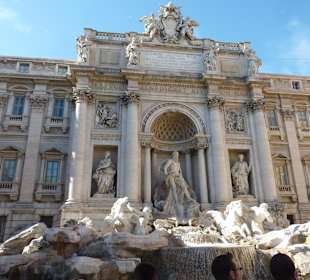 Skulptur des Oceanus 