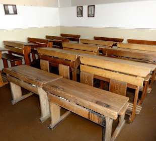 Rekonstruierter Klassenraum