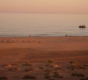 Strand / Blick vom Balkon
