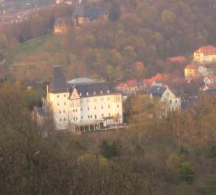 Eisenach zu Fuße der Wartburg.