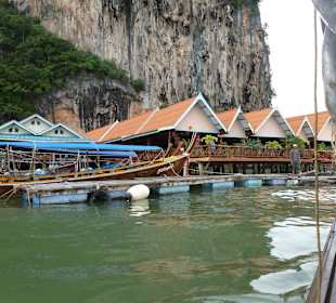 Koh Panyi - Stelzendorf im Wasser