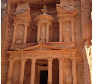 Mit der AIDA in Petra, Jordanien