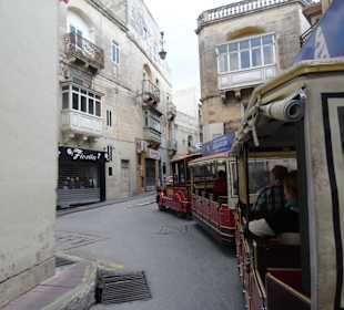 Mit dem Minizug unterwegs