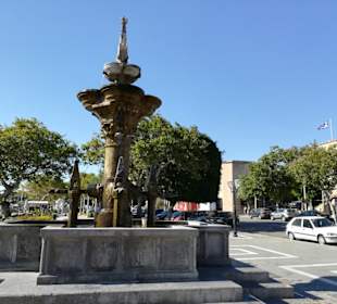 Ein Wasserbrunnen