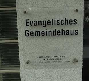 Evangelische Gemeindehaus Großbettlingen
