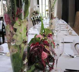 Alte Kelter, festliche Tafel