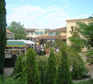 Ausblick auf das Zentrum