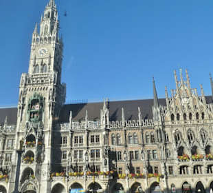 Das Neue Rathaus am Marienplatz