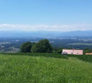 Blick auf die Koralpe
