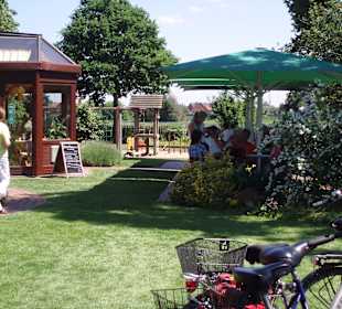 Sicht in den Garten