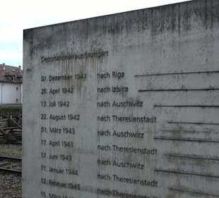 Gedenkstätte „Zeichen der Erinnerung“ Nordbahnhof