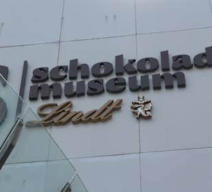 Beim Schokoladenmuseum Köln