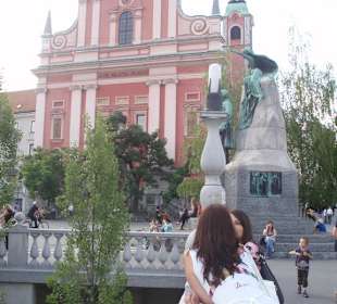 Stadt und Altstadt Ljubljana