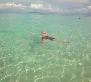 Am Strand von Bamboo Island