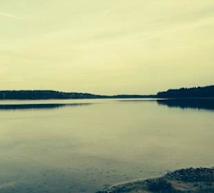 Lübbesee,direkt vorm Hotel