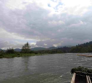 Floßfahrt Fluss Dunajec