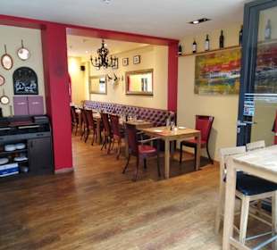 Blick in den Gastraum des La Uva