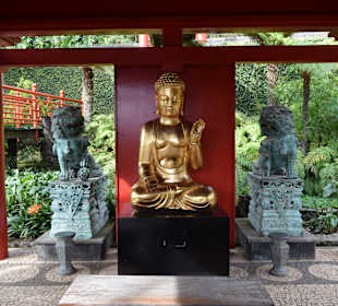 Asiatischer Themenbereich im Park