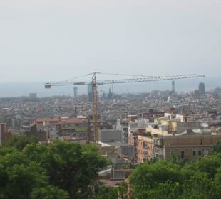 Barcelona - Ausblick auf die Stadt