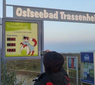 Aufgang zum Stand Trassenheide