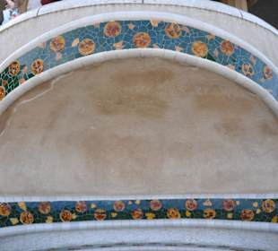 Mosaik am Haupteingang