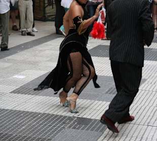 Tangotänzer auf der La Florida