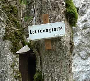 Lourdesgrotte Liebfrauental