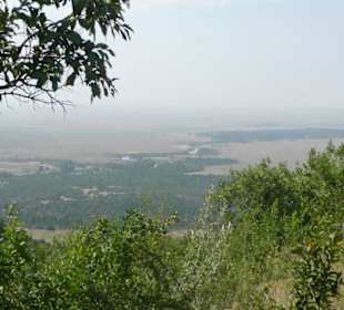Ausblick vom Zelt im Kilima Camp auf die Mara