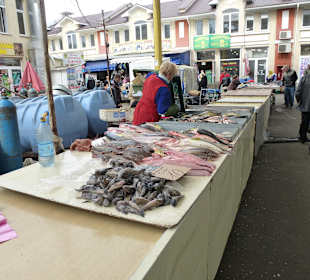 Fischmarkt im Wochenmarkt