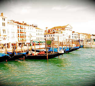 Gondeln in Venedig