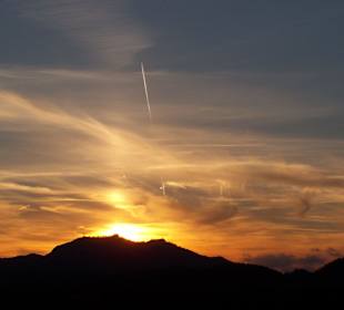 Blick auf das Kloster Sant Salvador