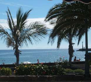 Blick aus einer Strandbar
