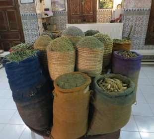 Unterwegs in der Altstadt von Marrakesch