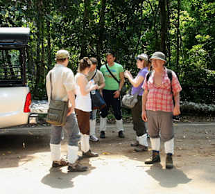 Aufbruch zur Treckingtour