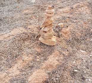 Unterwegs die Aussicht