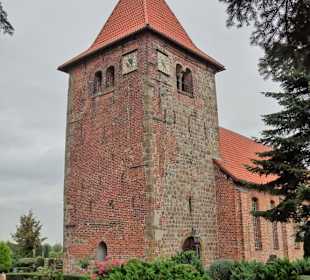 Der Turm der St.-Laurentius-Kirche