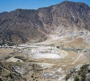 Kaldera widok z góry