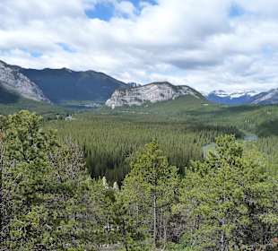 Blick in Richtung Banff