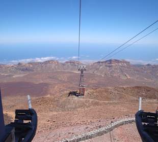 Seilbahnfahrt auf den Teide