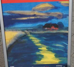 Ausstellungsplakat Emils Nolde 