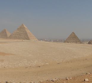 Panoramabild der Pyramiden