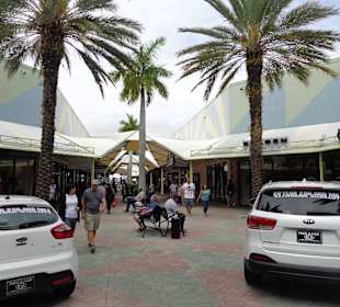 Aussenbereich der Mall