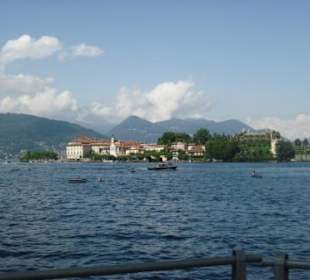 Ausblick auf eine der Inseln