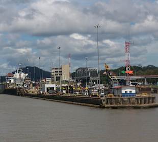 Vor der ersten Schleuse