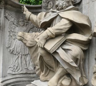 Die Kreuzigungsgruppe auf der Oberen Brücke