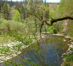 Relativ ruhiges Wasser