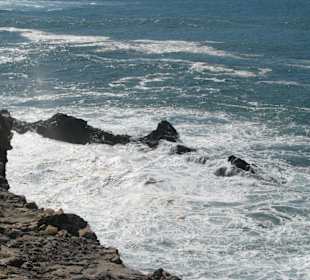 Brandung am Puerto de la Peña 