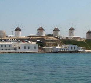 I mulini a vento di Myconos