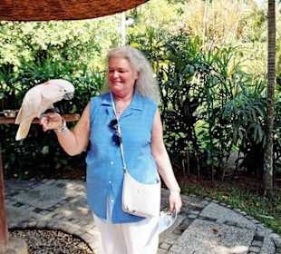 Im Birdpark in Singapadu