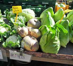 Rundgang über den Wochenmarkt Südermarkt 